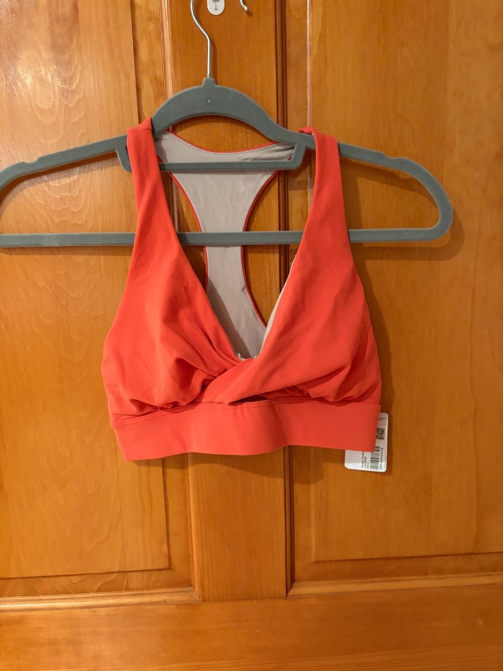 lululemon athletica Coral-Orange Sweet Awakenings Sports Bra
